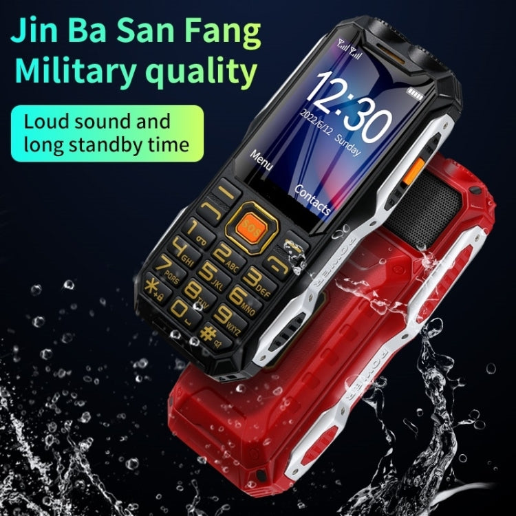 Q8-1 Triple Proofing Elder Phone, 16800mAh Battery, 2.4 inch, 21 Keys, Bluetooth, LED Flashlight, FM, SOS, Dual SIM, Network: 4G (Green) - Others by PMC Jewellery | Online Shopping South Africa | PMC Jewellery | Buy Now Pay Later Mobicred