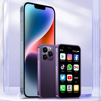 SOYES XS16, 2GB+16GB, 3.0 inch Android 10.0 MTK6737 Quad Core, Bluetooth, WiFi, Network: 4G, Dual SIM, Support Google Play Store (Purple) - SOYES by SOYES | Online Shopping South Africa | PMC Jewellery | Buy Now Pay Later Mobicred