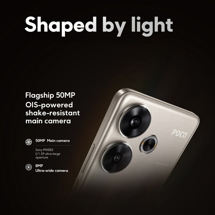 [HK Warehouse] Xiaomi POCO F6 Global, 12GB+512GB, In-screen Fingerprint, 6.67 inch Xiaomi HyperOS Snapdragon 8s Gen 3 Octa Core 3.0GHz, NFC, Network: 5G (Black) - Xiaomi MI by Xiaomi | Online Shopping South Africa | PMC Jewellery | Buy Now Pay Later Mobicred