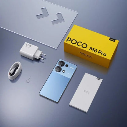 [HK Warehouse] Xiaomi POCO M6 Pro Global, 8GB+256GB, In-screen Fingerprint, 6.67 inch MIUI 14 MediaTek Helio G99-Ultra Octa Core 2.2GHz, NFC, Network: 4G (Blue) - Xiaomi MI by Xiaomi | Online Shopping South Africa | PMC Jewellery | Buy Now Pay Later Mobicred