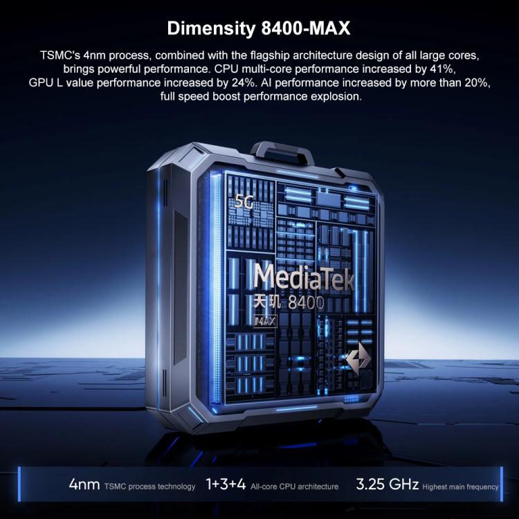 Realme Neo7 SE, 12GB+512GB, 6.78 inch Android 15 / Realme UI 6.0 MediaTek Dimensity 8400-MAX Octa Core, NFC, Network: 5G (Blue) - free shipping - PMc TechLife - Order now!