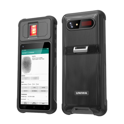 UNIWA F501 Handheld Scanner Phone, 2GB+32GB, 5.0 inch Android 12, MT6762 Octa Core, 4G Network, US Plug (Black) - UNIWA by UNIWA | Online Shopping South Africa | PMC Jewellery | Buy Now Pay Later Mobicred