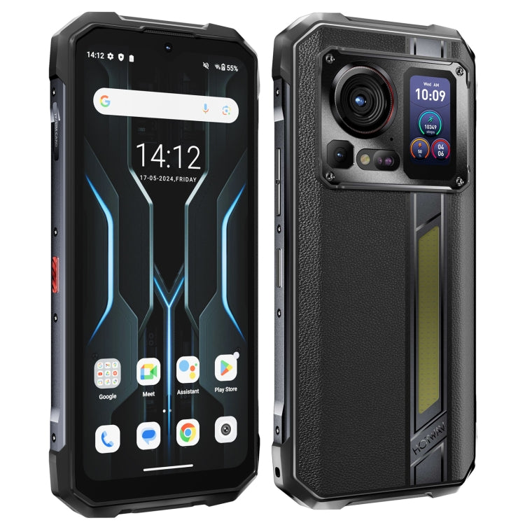 [HK Warehouse] HOTWAV Hyper 7 Pro Rugged Phone, 16GB+256GB, 10800mAh, 6.6 inch Android 14 MediaTek Dimensity 7050 5G, Network: 5G, OTG, NFC (Black) - Other by HOTWAV | Online Shopping South Africa | PMC Jewellery | Buy Now Pay Later Mobicred