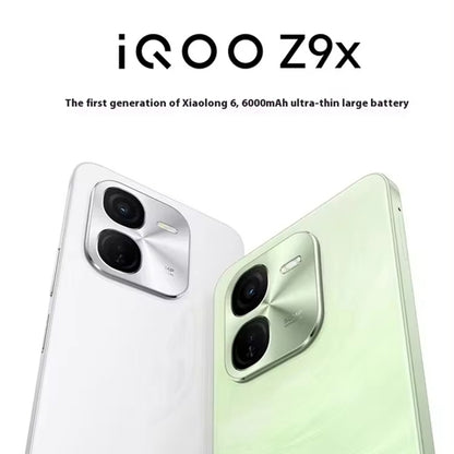 vivo iQOO Z9x, Dual Back Cameras, 12GB+256GB, Face ID Screen Fingerprint Identification, 6.72 inch Android 14.0 OriginOS 4 Snapdragon 6 Gen 1 Octa Core 2.2GHz, OTG, Network: 5G, Support Google Play (Light Green) - vivo by vivo | Online Shopping South Africa | PMC Jewellery | Buy Now Pay Later Mobicred