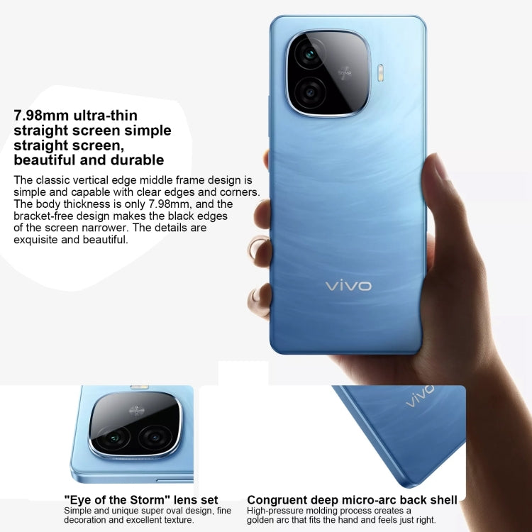 vivo Y200 GT, Dual Back Cameras, 12GB+512GB, Face ID Screen Fingerprint Identification, 6.78 inch Android 14.0 OriginOS 4 Snapdragon 7 Gen 3 Octa Core 2.63GHz, OTG, NFC, Network: 5G, Support Google Play (Black) - vivo by vivo | Online Shopping South Africa | PMC Jewellery | Buy Now Pay Later Mobicred