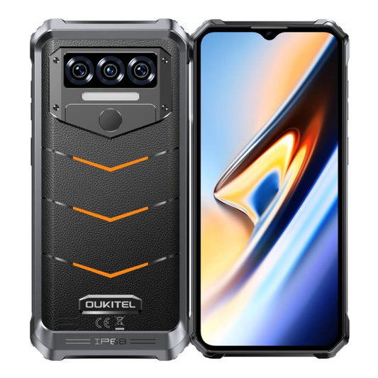 [HK Warehouse] Oukitel WP38 Rugged Phone, 12GB+256GB, IP68/IP69K, Fingerprint Identification, 10600mAh, 6.52 inch MediaTek MT8788 Octa Core, NFC, OTG, Network: 4G (Orange) - Other by OUKITEL | Online Shopping South Africa | PMC Jewellery | Buy Now Pay Later Mobicred