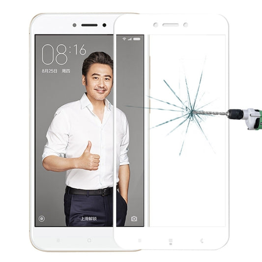 MOFI Xiaomi Redmi 4X 0.3mm 9H Hardness 2.5D Explosion-proof Full Screen Tempered Glass Screen Film(White) -  by MOFI | Online Shopping South Africa | PMC Jewellery