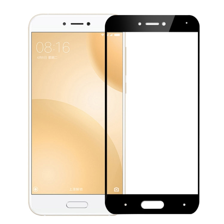 MOFI Xiaomi Mi 5c 0.3mm 9H Hardness 2.5D Explosion-proof Full Screen Tempered Glass Screen Film(Black) -  by MOFI | Online Shopping South Africa | PMC Jewellery | Buy Now Pay Later Mobicred