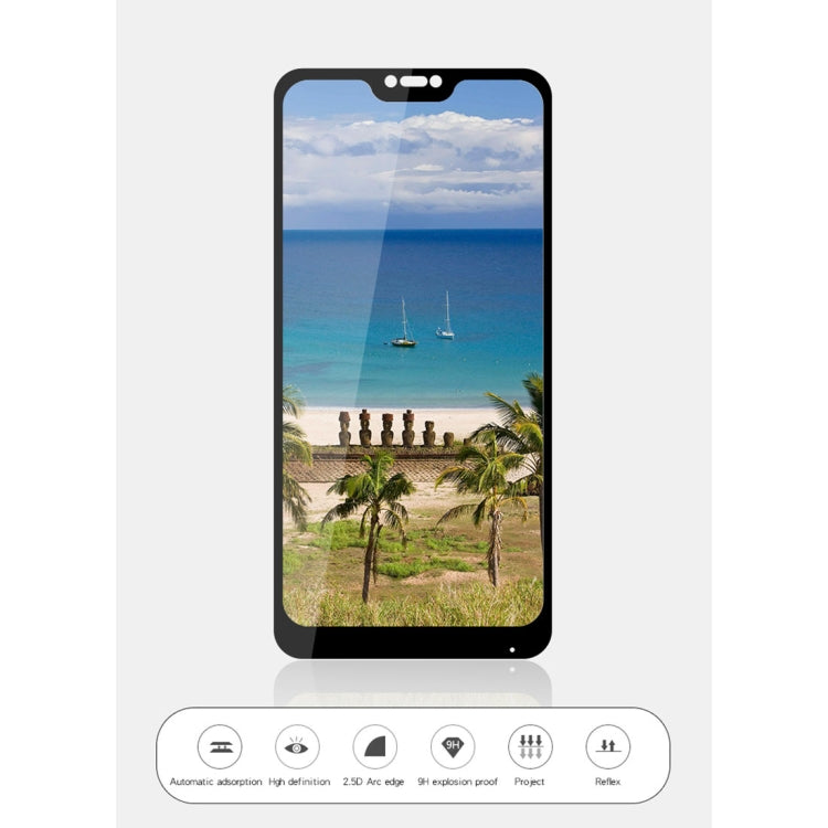 MOFI 0.3mm 9H Surface Hardness 3D Curved Edge Tempered Glass Film for Xiaomi Redmi 6 Pro -  by MOFI | Online Shopping South Africa | PMC Jewellery