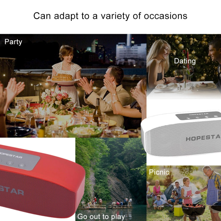 HOPESTAR H11 Mini Portable Rabbit Wireless Bluetooth Speaker, Built-in Mic, Support AUX / Hand Free Call / FM / TF(Blue) - free shipping - PMC Jewellery - Order now!