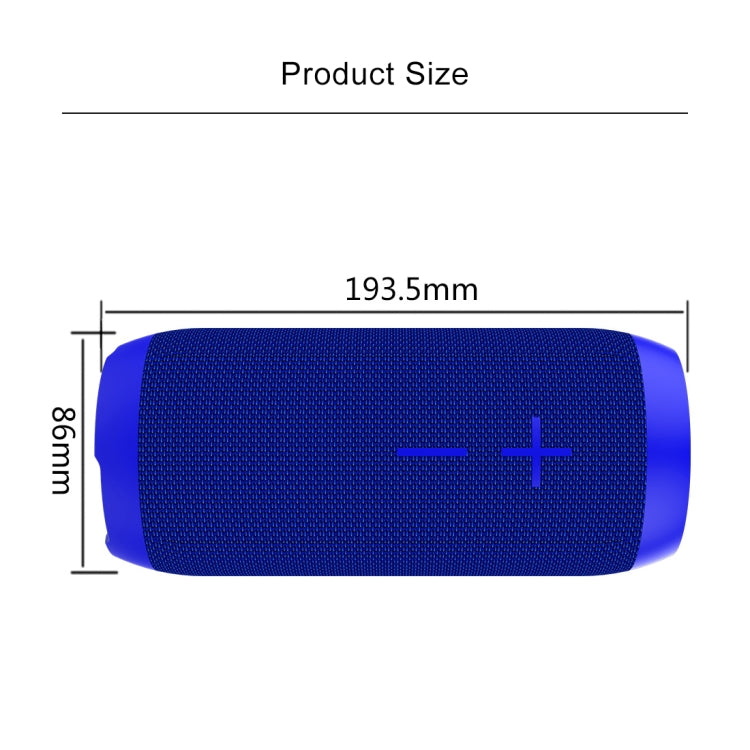 HOPESTAR P7 Mini Portable Rabbit Wireless Bluetooth Speaker, Built-in Mic, Support AUX / Hand Free Call / FM / TF(Blue) - free shipping - PMC Jewellery - Order now!