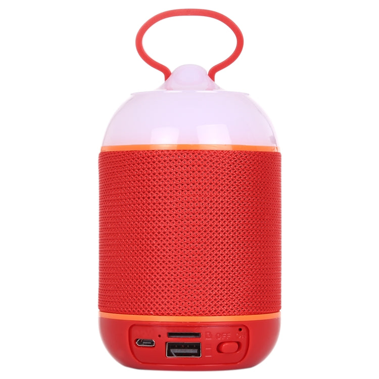 T&G TG605 Portable Stereo Wireless Bluetooth V5.0 Speaker, Built-in Mic, Support Hands-free Calls & TF Card & U Disk & AUX Audio & FM(Red) - Desktop Speaker by T&G | Online Shopping South Africa | PMC Jewellery | Buy Now Pay Later Mobicred