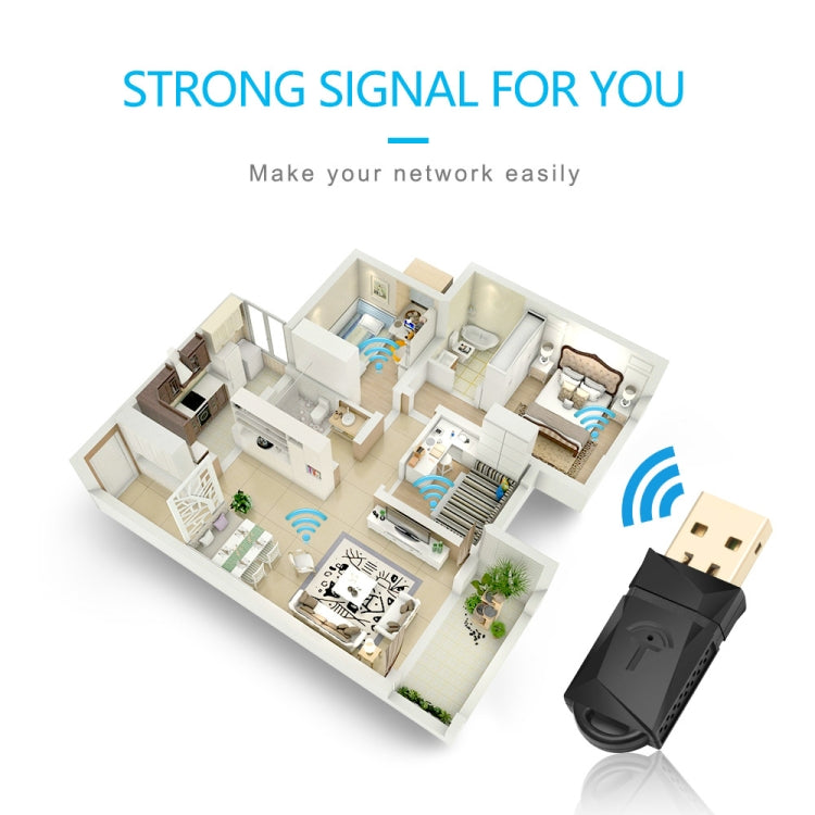 Rocketek RT-WL3 300 Mbps 802.11 n/a/g Wireless USB WiFi Adapter - free shipping - PMC Jewellery - Order now!