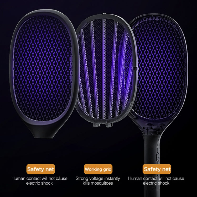 Benks DW01 2W Home Multi-function Mosquito Killer Swatter with Triangle Bracket - Fly Swatter by Benks | Online Shopping South Africa | PMC Jewellery | Buy Now Pay Later Mobicred