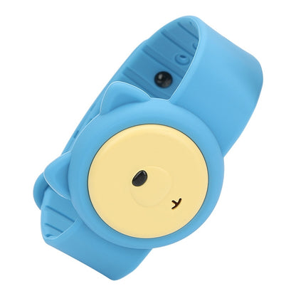 WT-M4 ABS+Silica Gel Children Mosquito Repellent Wristband (Blue) - Repellent Wristband by PMC Jewellery | Online Shopping South Africa | PMC Jewellery | Buy Now Pay Later Mobicred