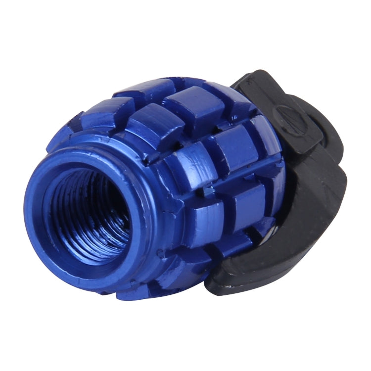 4 PCS Universal Car Tire Valve Caps(Dark Blue) - Tire Valve Caps by PMC TechLife | Online Shopping South Africa | PMC TechLife | Buy Now Pay Later Mobicred
