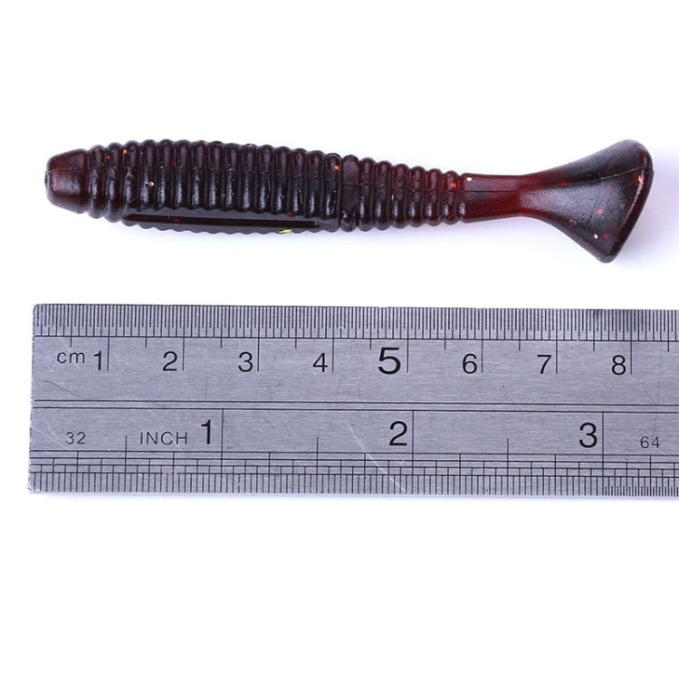 HENGJIA SO0215P 5 PCS 7.5cm/5.5g  Screw Tail Soft Fishing Lure Artificial Baits - Fishing Lures by PMC TechLife | Online Shopping South Africa | PMC TechLife | Buy Now Pay Later Mobicred
