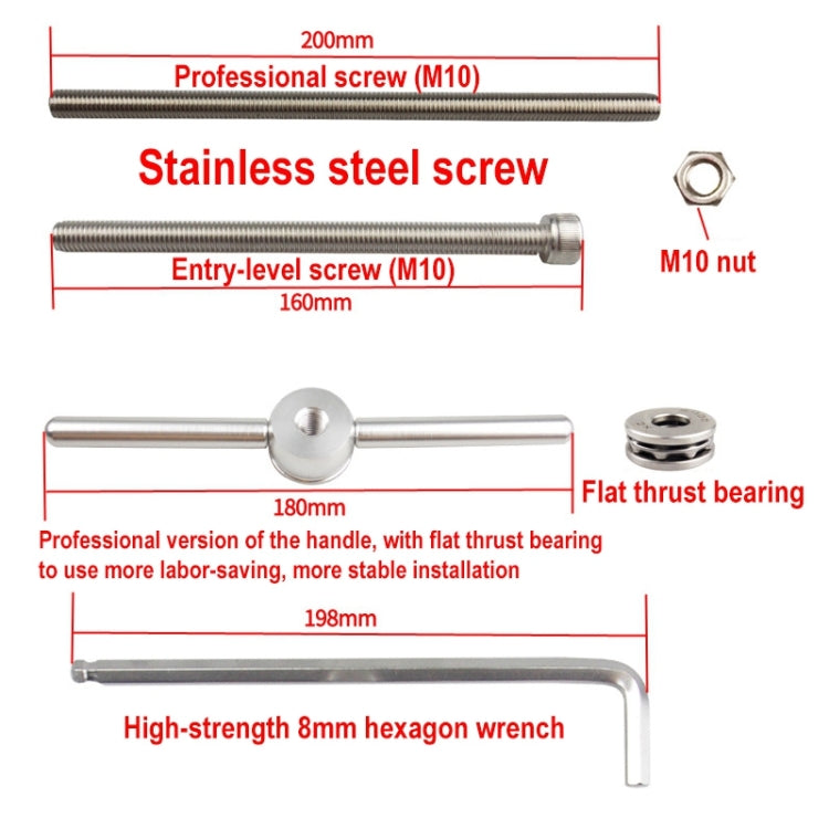 BIKERSAY BT040S2 Bicycle Press-in Type Axis Bracket Static Installation Removal Tool Set, Professional Edition - Maintenance tools by BIKERSAY | Online Shopping South Africa | PMc TechLife | Buy Now Pay Later Mobicred