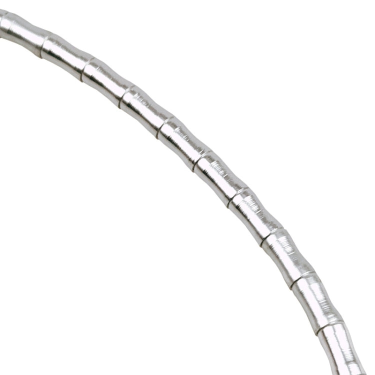 BIKERSAY Bicycle Fishbone Variable Speed Cable Tube Set Aluminum Alloy Bamboo Joint Line Pipes(Silver) - free shipping - PMc TechLife - Order now!