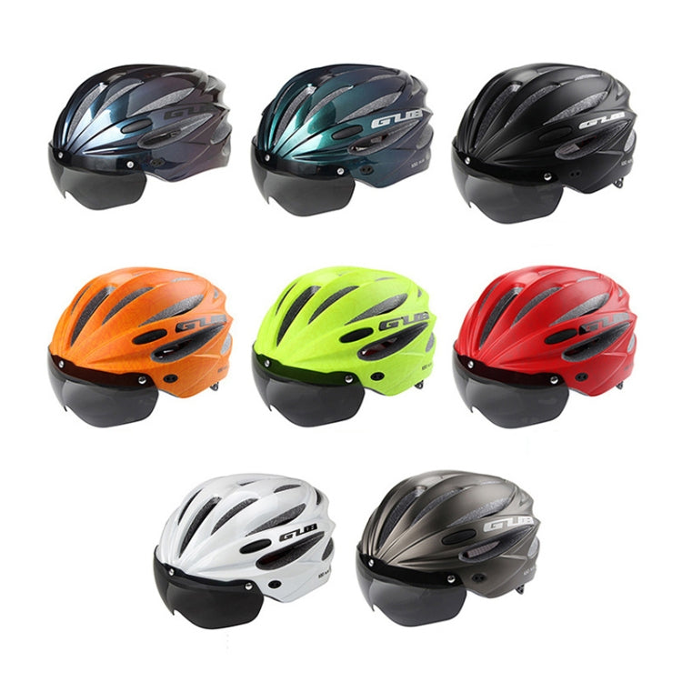 GUB K80 Plus Bike Helmet With Visor And Goggles(Orange) - free shipping - PMC TechLife - Order now!