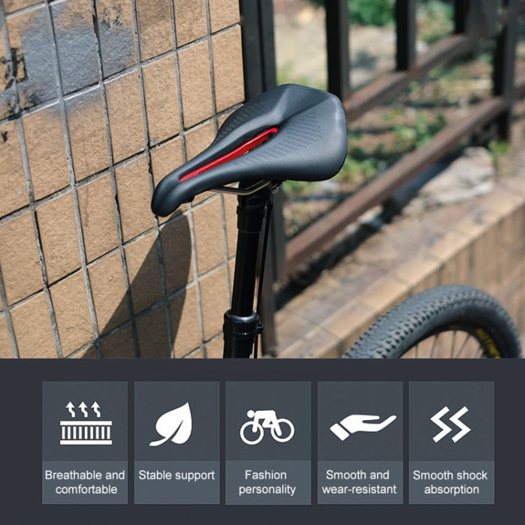 PROMEND SD-576 Nylon Fiber Triathlon Bicycle Saddle (Black) - free shipping - PMc TechLife - Order now!