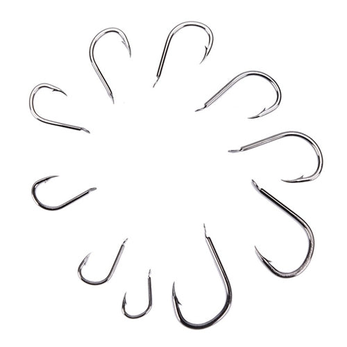 ISE 500 PCS Mixed Size Fish Barbed Hook Fishing Hooks - Fishing Hooks by PMC TechLife | Online Shopping South Africa | PMC TechLife | Buy Now Pay Later Mobicred
