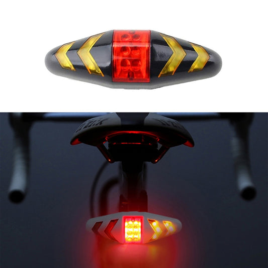 Bicycle Tail Light Intelligent Wireless Remote Control Turn Signal Warning Light(Black) - Taillights by PMC Jewellery | Online Shopping South Africa | PMC Jewellery | Buy Now Pay Later Mobicred