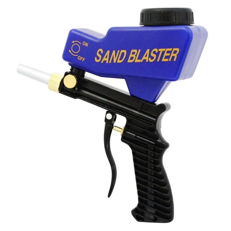 Portable Blue Gravitational Sandblasting Machine Mini Rust-proof Sandblaster Spray Mechine - Others by PMc TechLife | Online Shopping South Africa | PMc TechLife | Buy Now Pay Later Mobicred