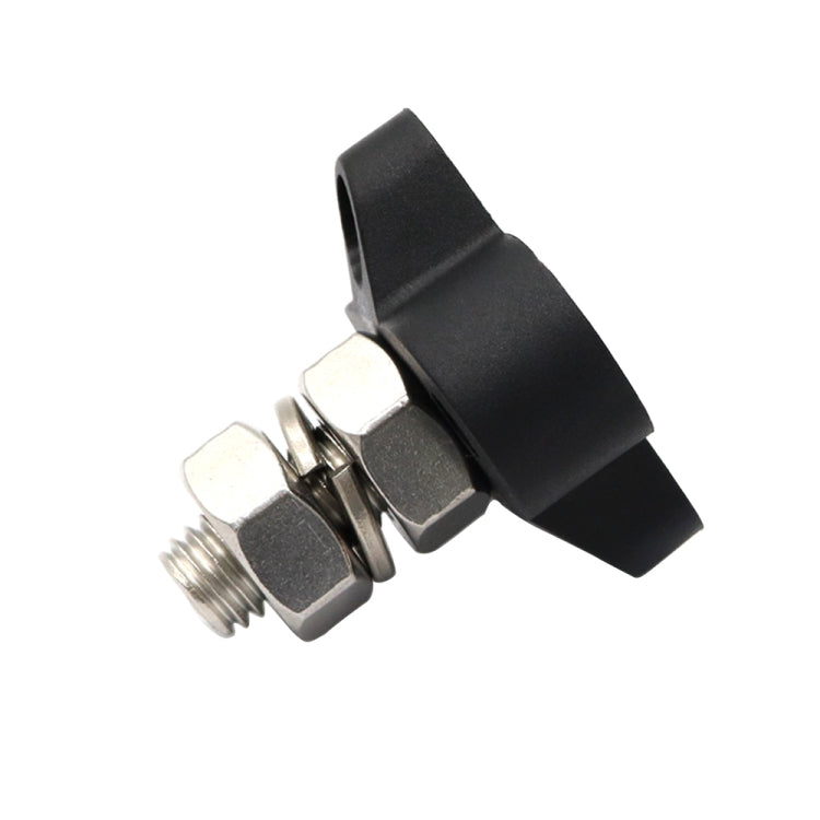 Single Heavy-Duty Terminal Studs Black  M10 Bus Bar for Car / RV / Boat - Booster Cable & Clip by PMC TechLife | Online Shopping South Africa | PMC TechLife | Buy Now Pay Later Mobicred