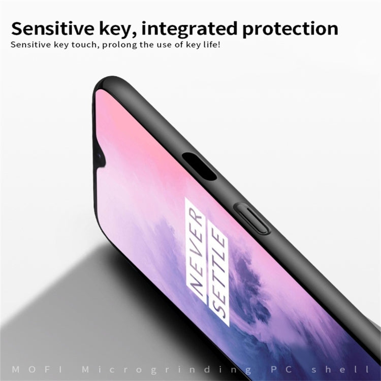 MOFI Frosted PC Ultra-thin Hard Case for OnePlus 7 (Gold) - OnePlus Cases by MOFI | Online Shopping South Africa | PMC Jewellery