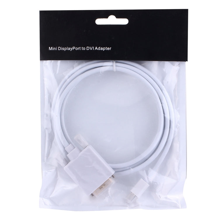 1.8m Mini DisplayPort Male to DVI Male Adapter Cable - Cable & Adapter by PMC Jewellery | Online Shopping South Africa | PMC Jewellery | Buy Now Pay Later Mobicred