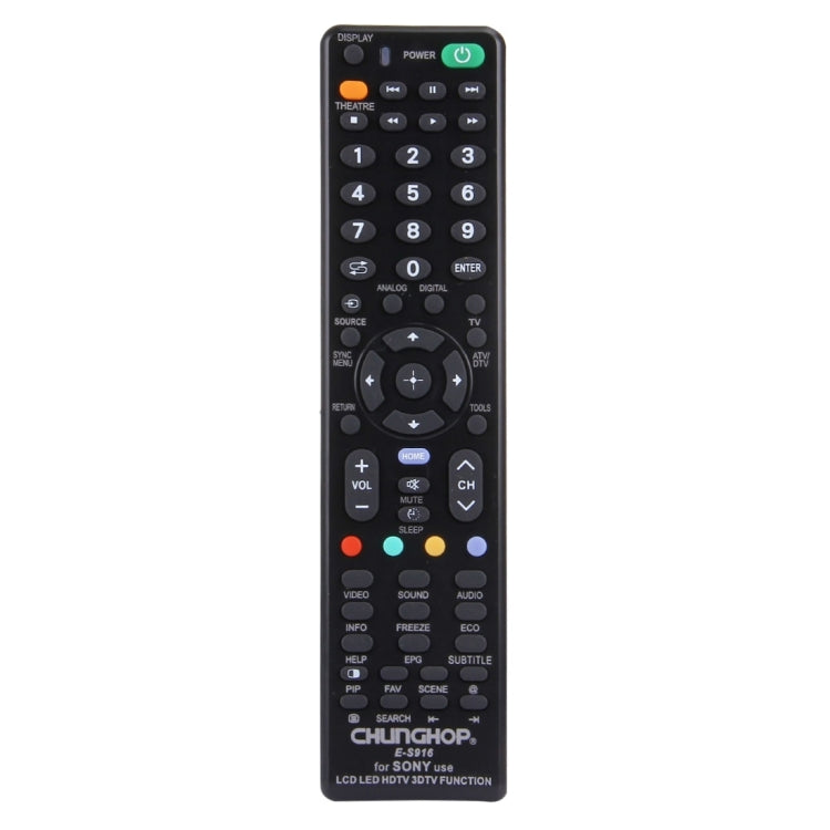 CHUNGHOP E-S916 Universal Remote Controller for SONY LED LCD HDTV 3DTV - TV by CHUNGHOP | Online Shopping South Africa | PMc TechLife | Buy Now Pay Later Mobicred