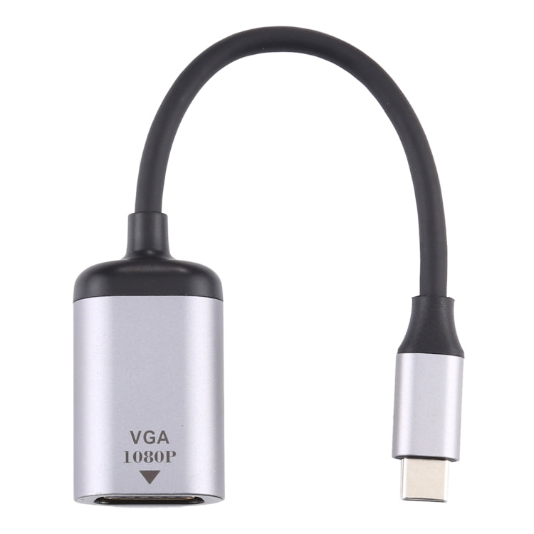 1080P VGA Female to Type-C / USB-C Male Connecting Adapter Cable - Adapter by PMC Jewellery | Online Shopping South Africa | PMC Jewellery | Buy Now Pay Later Mobicred