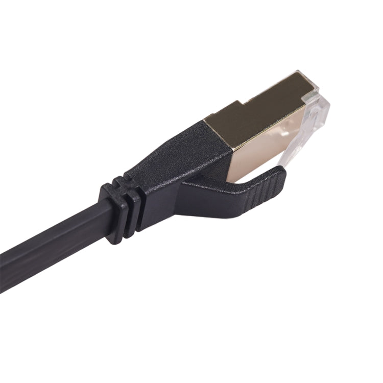 CAT8-2 Double Shielded CAT8 Flat Network LAN Cable, Length: 5m - Lan Cable and Tools by PMC TechLife | Online Shopping South Africa | PMC TechLife | Buy Now Pay Later Mobicred