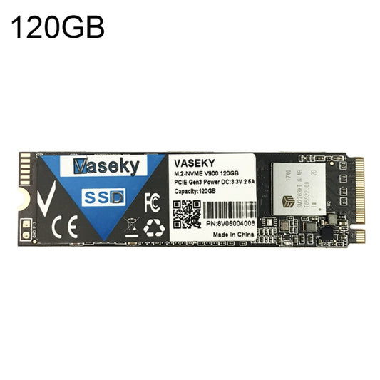 Vaseky M.2-NVME V900 120GB PCIE Gen3 SSD Hard Drive Disk for Desktop, Laptop - Solid State Drives by Vaseky | Online Shopping South Africa | PMC Jewellery | Buy Now Pay Later Mobicred