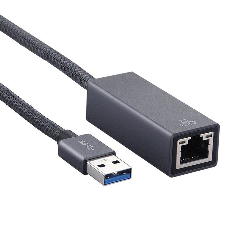 USB 3.0 AM to RJ45 Gigabit Adapter Cable, Length: 20cm - free shipping - PMC Jewellery - Order now!