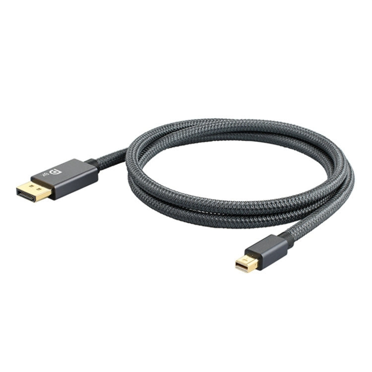 Mini&#160;DP Male to 8K DisplayPort 1.4 Male HD Braided Adapter Cable, Cable Length: 2m -  by PMC Jewellery | Online Shopping South Africa | PMC Jewellery | Buy Now Pay Later Mobicred