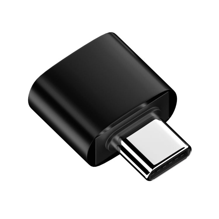 USB 2.0 Female to Type-C Male Adapter (Black) - Cable & Adapters by PMC TechLife | Online Shopping South Africa | PMC TechLife | Buy Now Pay Later Mobicred