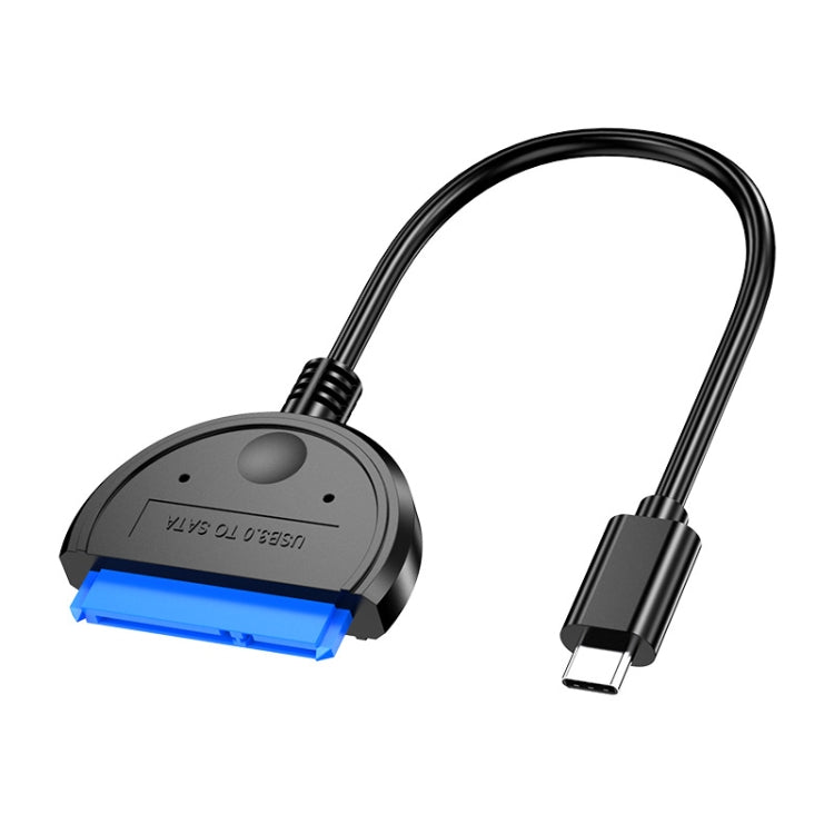 TC44 USB-C / Type-C to SATA Hard Disk Drive Converter for 2.5 inch Solid State and Mechanical Hard Drives (Black) - eSATA & SATA & IDE by PMC TechLife | Online Shopping South Africa | PMC TechLife | Buy Now Pay Later Mobicred