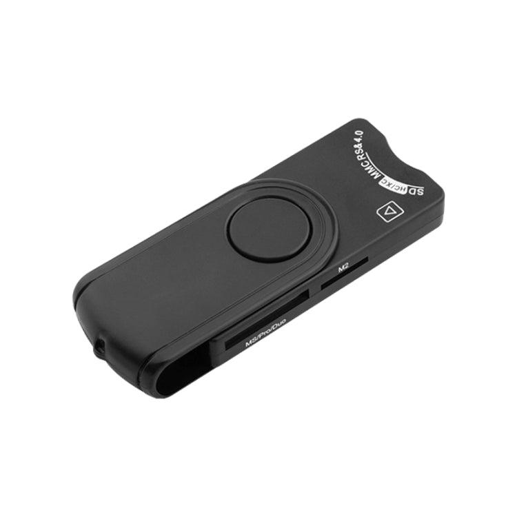 Rocketek SCR10 USB2.0 Smart Card / SD / TF / M2 / MS / SIM Card Reader - free shipping - PMC Jewellery - Order now!