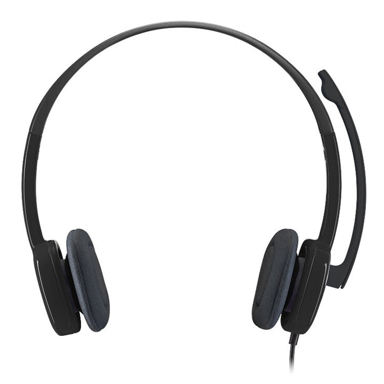 Logitech H151 Wired Headphone Single 3.5mm Earphone Gaming Headset Stereo with MIC - free shipping - PMC Jewellery - Order now!