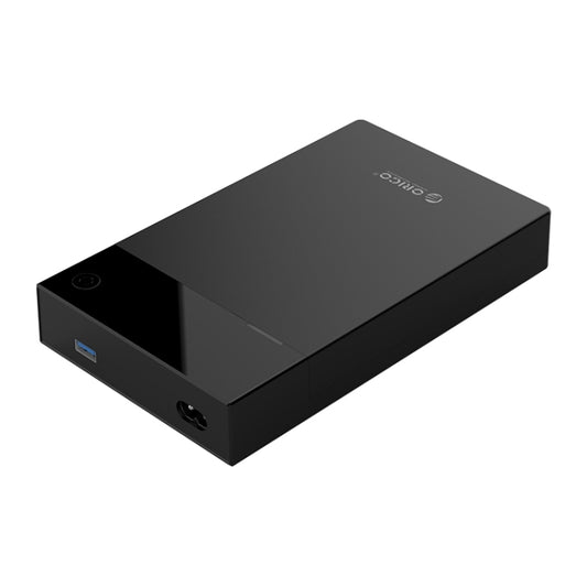 ORICO 3599U3 2.5 / 3.5 inch Portable USB3.0 Hard-Drive Enclosure, US Plug (Black) - HDD Enclosure by ORICO | Online Shopping South Africa | PMC Jewellery | Buy Now Pay Later Mobicred