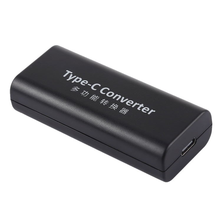 DC 5.5 x 2.1mm Power Jack Female to USB-C / Type C Female Power Connector Adapter with 30cm USB-C / Type C Cable - Universal Power Adapter by PMC Jewellery | Online Shopping South Africa | PMC Jewellery | Buy Now Pay Later Mobicred