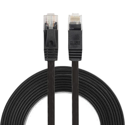 3m CAT6 Ultra-thin Flat Ethernet Network LAN Cable, Patch Lead RJ45 (Black) - Lan Cable and Tools by PMC Jewellery | Online Shopping South Africa | PMC Jewellery