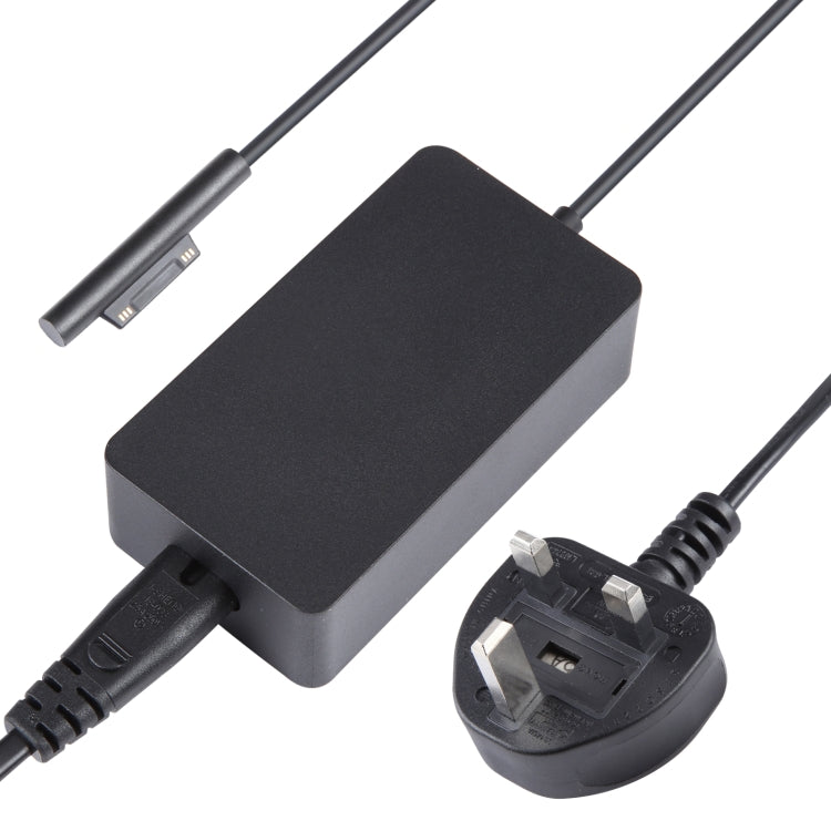 For Microsoft Surface Pro 7 / 7 Plus / 8 / 9 / X & Laptop 3 / 4 / 5 65W Laptop Power Adapter (UK Plug) - For Microsoft by PMC TechLife | Online Shopping South Africa | PMC TechLife | Buy Now Pay Later Mobicred