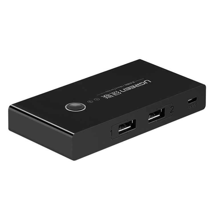 Ugreen USB Switch Selector 2 USB Ports Sharing 4 USB Ports Switcher Adapter for Mouse, Keyboard, Printer - free shipping - PMC Jewellery - Order now!
