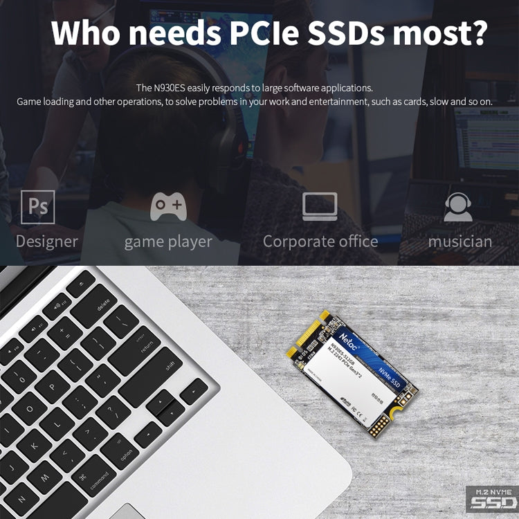 Netac N930ES 256GB M.2 2242 PCIe Gen3x2 Solid State Drive - free shipping - PMC Jewellery - Order now!