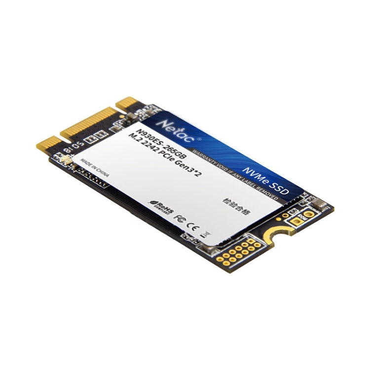 Netac N930ES 256GB M.2 2242 PCIe Gen3x2 Solid State Drive - Solid State Drives by Netac | Online Shopping South Africa | PMC Jewellery | Buy Now Pay Later Mobicred