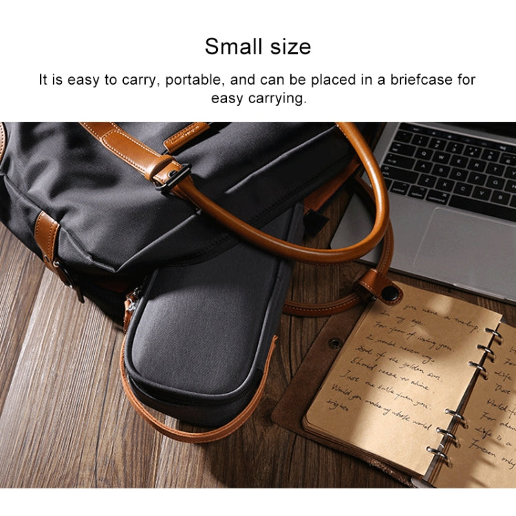 Multi-function Headphone Charger Data Cable Storage Bag, Ultra Fiber Portable Power Pack, Size: S, 11x5.5x18cm(Blue) - Other by PMC TechLife | Online Shopping South Africa | PMC TechLife | Buy Now Pay Later Mobicred