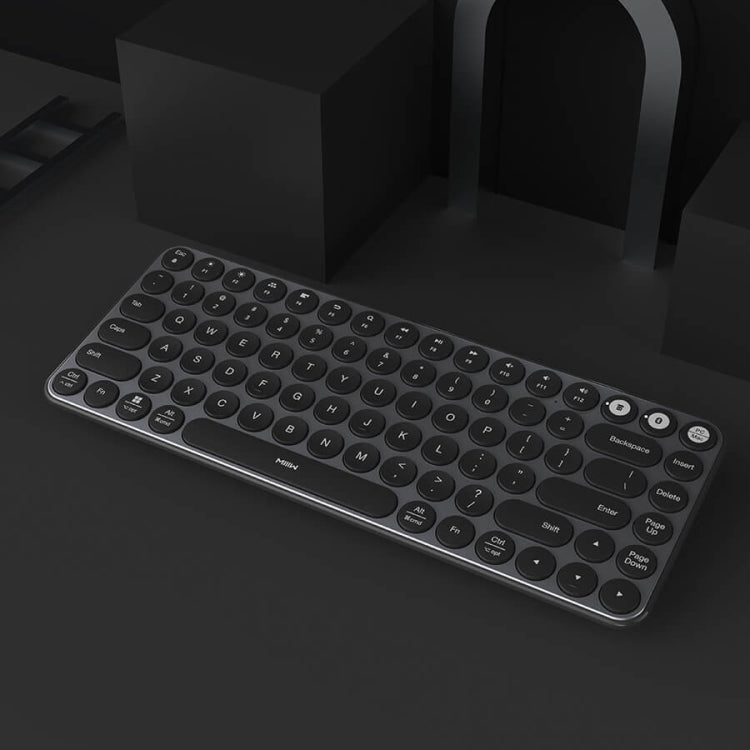 Original Xiaomi Youpin MIIIW 85 Keys 2.4GHz Mini Bluetooth Dual-Mode Wireless Keyboard(Black) - Wireless Keyboard by Xiaomi | Online Shopping South Africa | PMC Jewellery | Buy Now Pay Later Mobicred